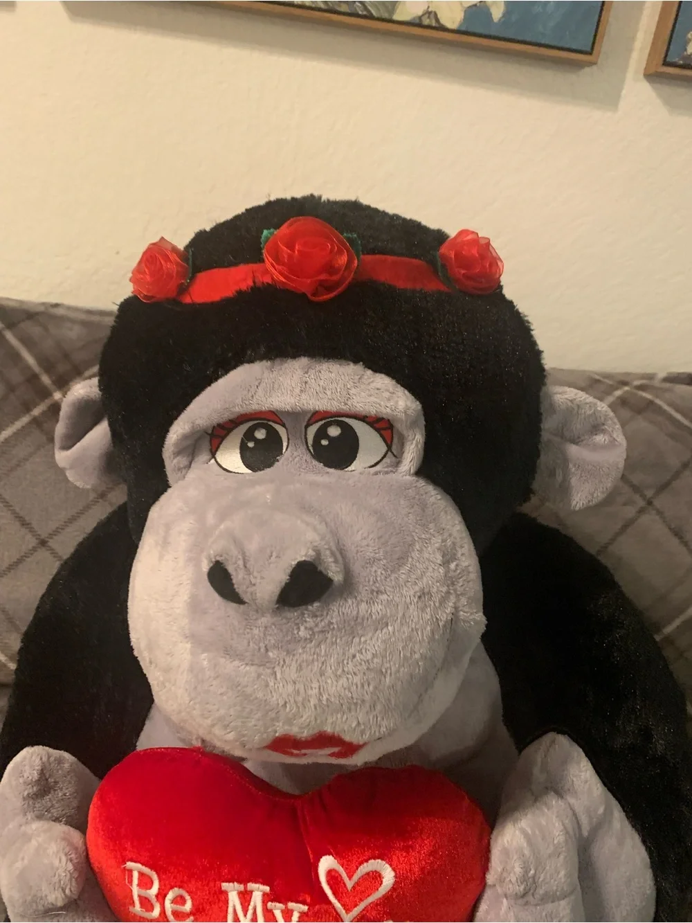 Dan Dee Gorilla Kingdom Princess Lulu Love Stuffed Animal Plush Valentine Day